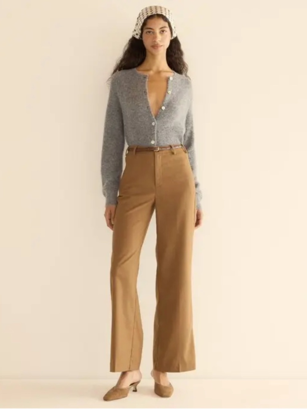 Doen - Bernarde Pant - Camel - Size 6 - NWT